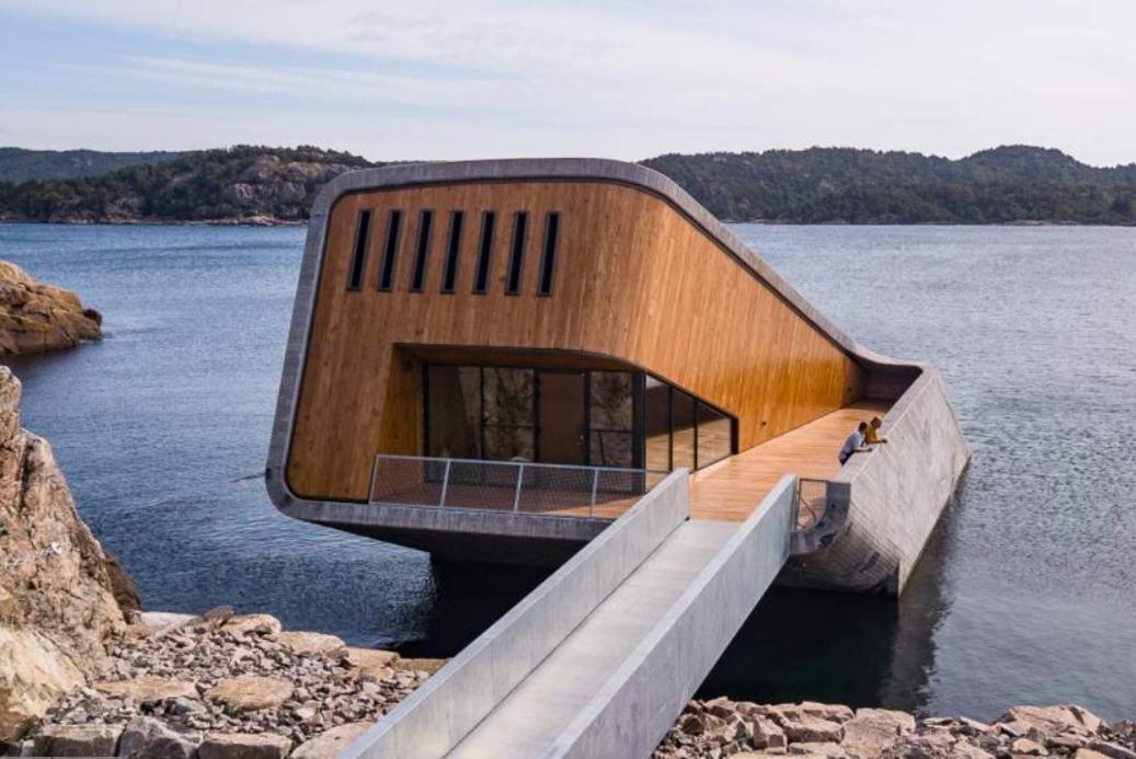 Apartment With Boat Spangereid Exterior photo